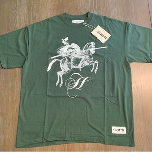 HRMTG x Jack B Wiese knight shirt Ivy green XL